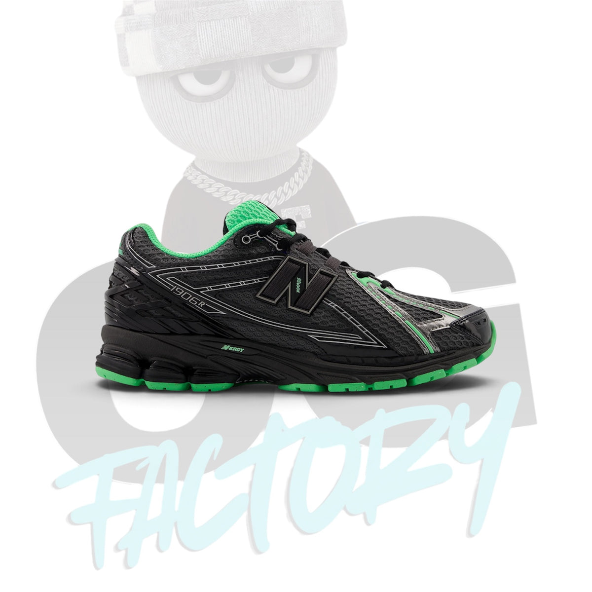 New Balance 1906R Black Green
