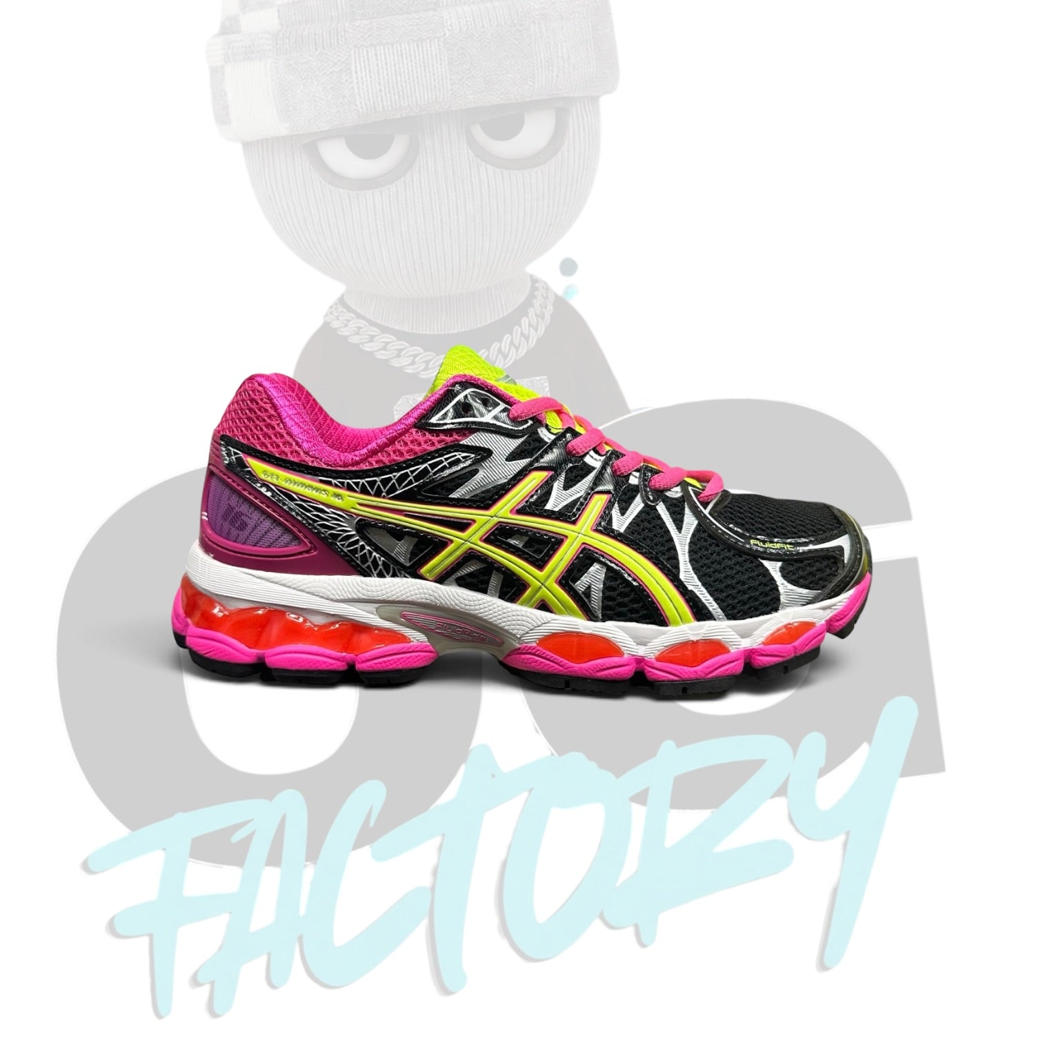 ASICS GEL-Nimbus 16 Black/Pink