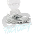 Mizuno Wave Prophecy White Silver