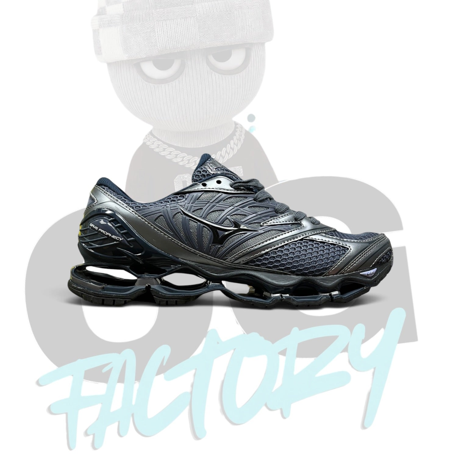 Mizuno Wave Prophecy 8 Dark Gunmetal
