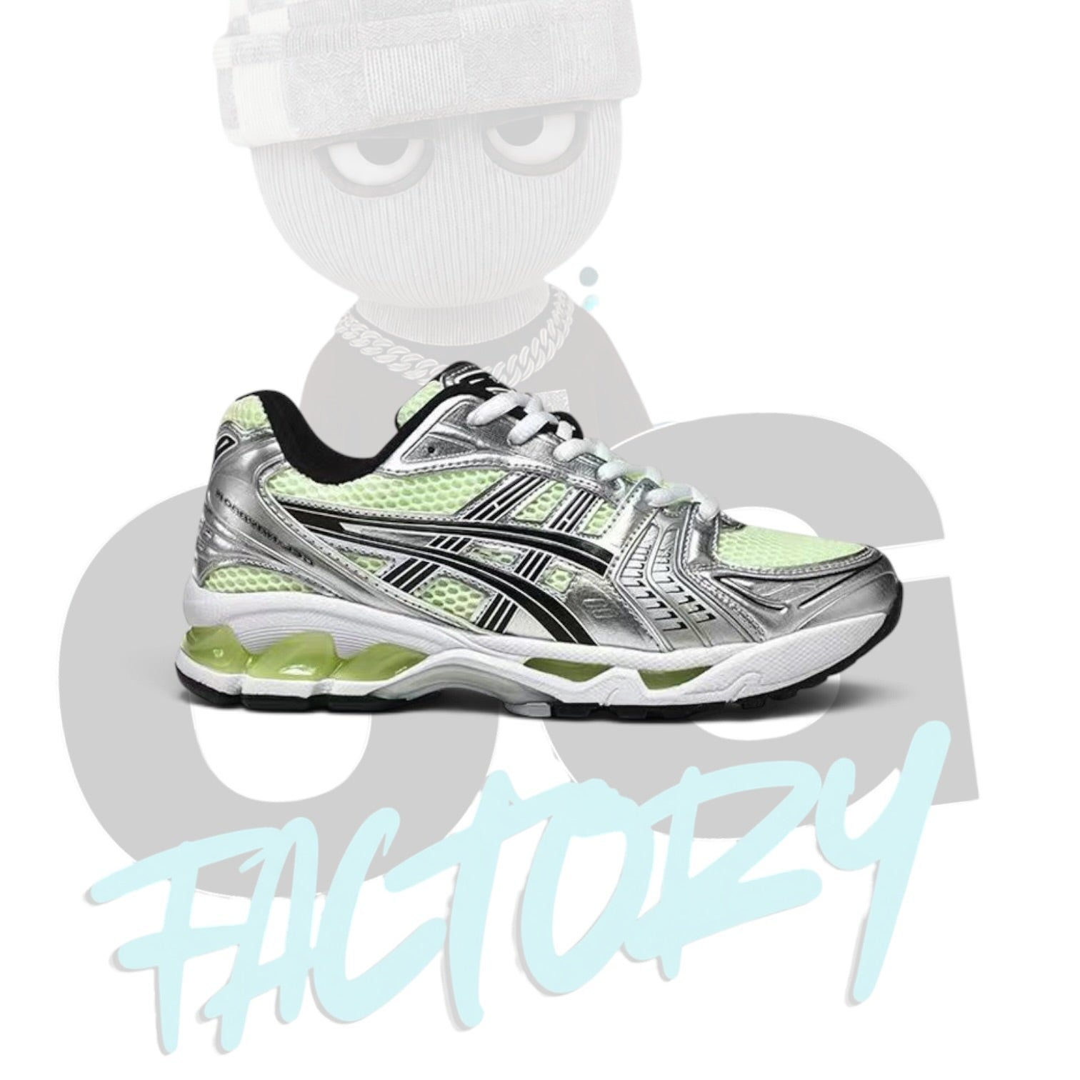 ASICS GEL-Kayano 14 Glow Green