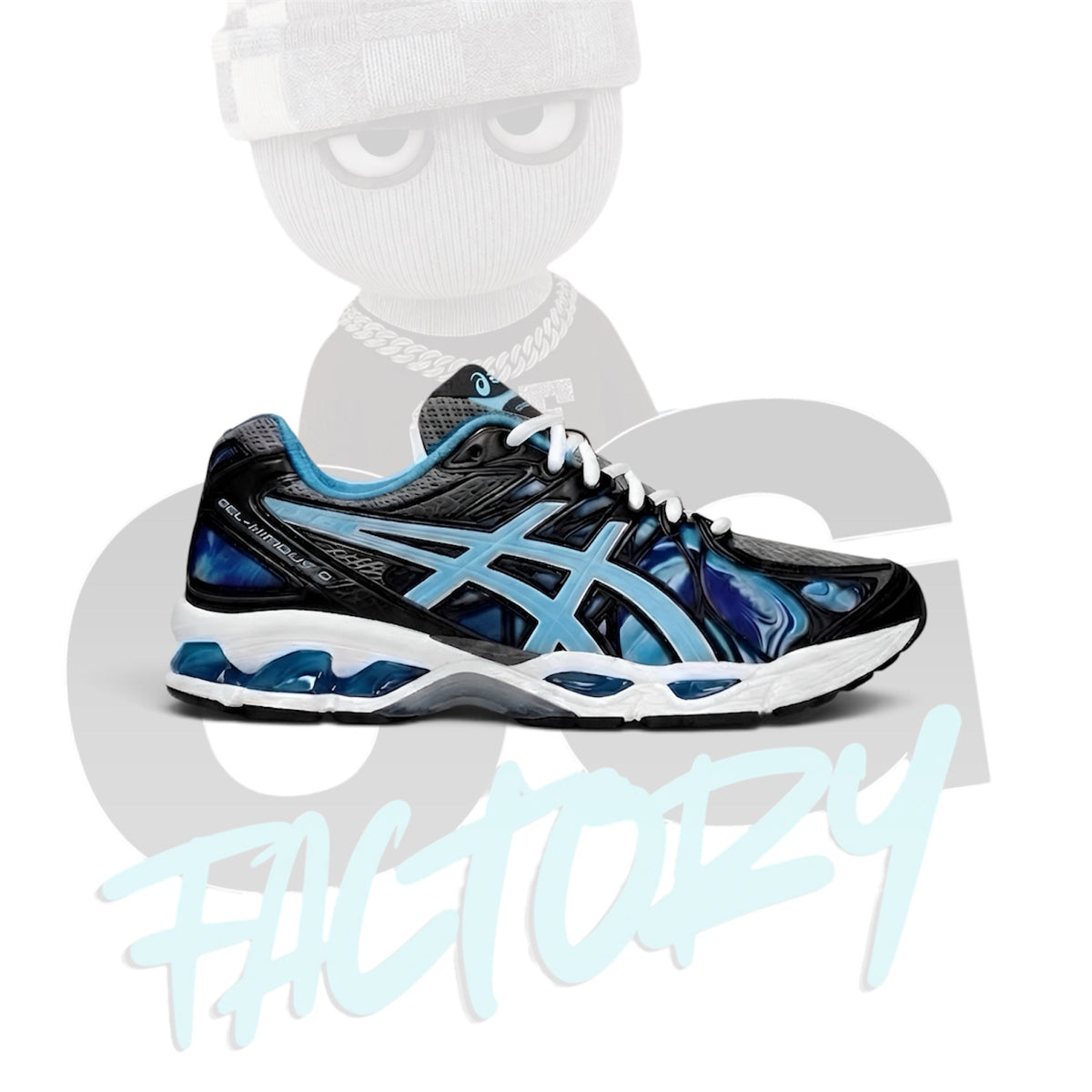 ASICS GEL-Nimbus 16 Cyan Blue